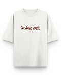 Off White Oversized T-shirt Front Design